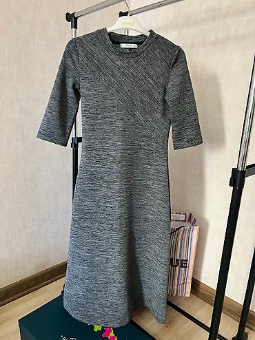 Повседневные платья: Повседневное платье, Италия, Осень-весна, Длинная модель, Хлопок, L — 15