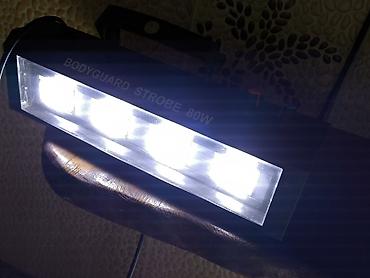 60x60 led panel: BODYGUARD STROBE 80W LED işıq Tam işləkdir, razılaşmaq olar. - Güc — 2