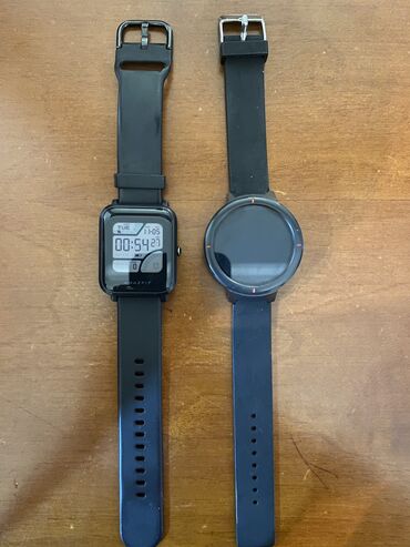 Smart saatlar: İşlənmiş, Smart saat, Amazfit, Sensor ekran, rəng - Qara