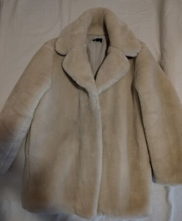 jakne koledzice: M (EU 38), With lining, Faux fur, color - Beige