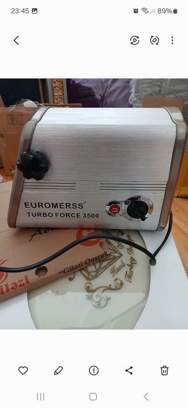 mətbəx robotu: Ət çəkən maşın Euromerss, 3500 Vt, İşlənmiş
