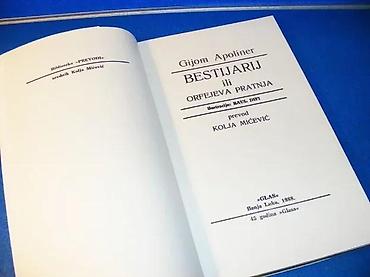 knowledge zenith: Bestijarij ili Orfejeva pratnja - Gijom ApolinerGlas Banja Luka, 1988 — 2