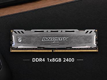 ram 8gb: Оперативная память (RAM) для ПК, Б/у, Crucial, 8 ГБ, DDR4, 2400 МГц — 1