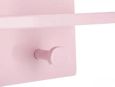 Ostali dečiji nameštaj: Zidna polica sa kukicama – „oblaci“ - Dekorativna polica za dečiju — 5