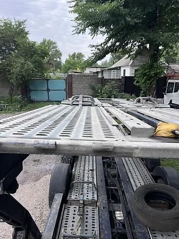 Транспорт: Разбор либо полностью Автовоз-прицеп (низкорамная платформа для — 7