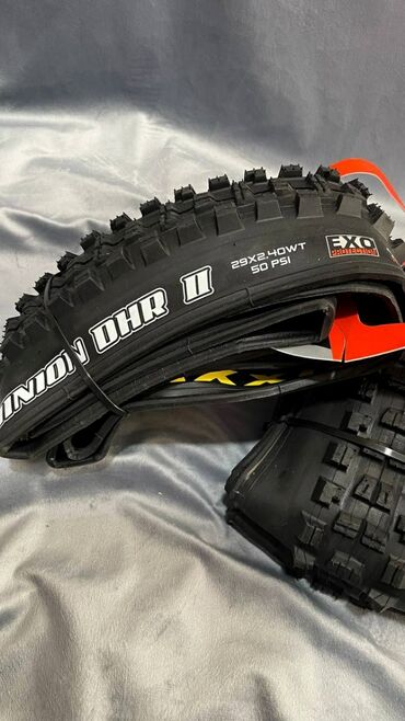 горный велик: Покрышки MAXXIS MINION DHR II 29x2.40 бескамерки, абсолютно новые