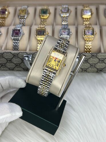 qizil halqa qolbaqlar: Новый, Наручные часы, Cartier, цвет - Золотой
