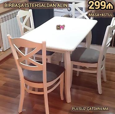 Satılır:*Birbaşa istehsalçıdan endirimli mətbəx masa dəsti*💥 *Qısa lalafo.az -da Satılır:*Birbaşa istehsalçıdan endirimli mətbəx masa dəsti*💥 *Qısa