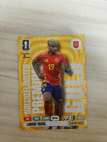 İncəsənət və kolleksiyalar: Panini Adrenalyn XL FIFA World Cup 2026 — Lamine Yamal (Premium Gold — 1