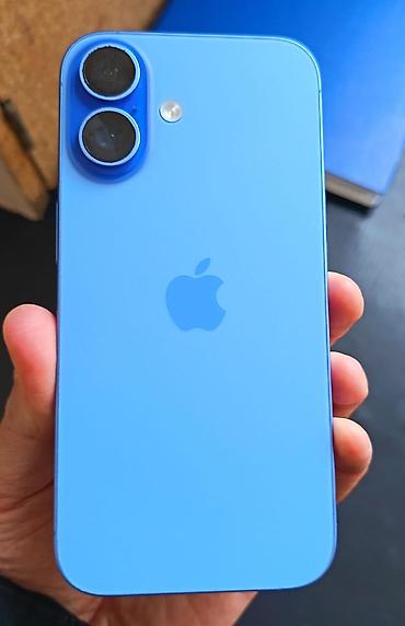 IPhone 16, 256 GB, Göy