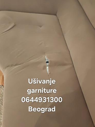 Popravka i prepravka odeće: Usluga: Ušivanje i popravka tapaciranog nameštaja – Beograd Opis: - — 4