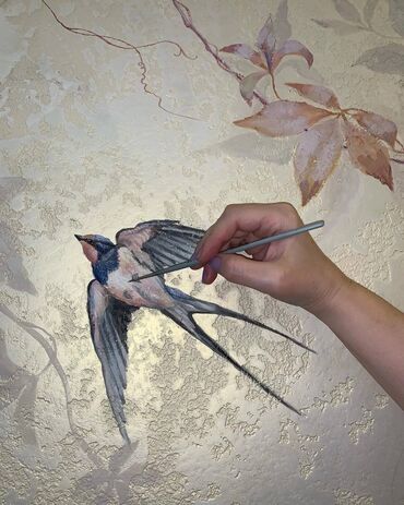 20 yanvar sekli: Divar rəsimlərinin çəkilməsi🎨 Qiymət rəsmə və onun ölçüsünə uyğun