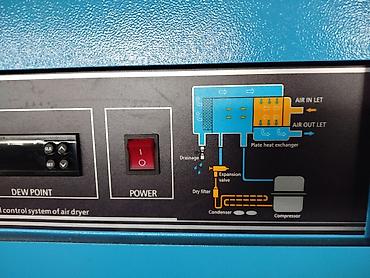 hava qurudan aparat: Sənaye tipli hava kompressoru və qurutma sistemi – MEGMAK 11 kV — 3