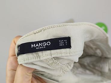rozmiarowka mango: Mango, Spodnie materiałowe damskie, rozmiar L — 4