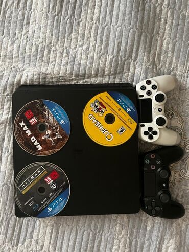 прокат пс 4: Playstation 4 slim 400гб (при покупке гарантия 3дня потом возрасту не