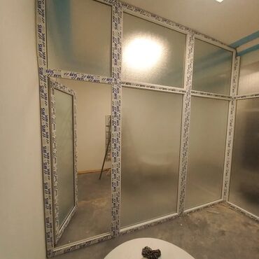 Plastik pəncərələr: Yeni İkiqat şüşə paketi Plastik pəncərə, Еni: 80 sm, Uzunluğu: 200 sm, Pulsuz quraşdırma — 22