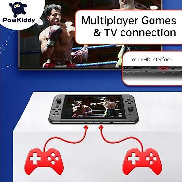 switch oled: Новая портативная игровая консоль POWKIDDY X70, 7-дюймовый HD-экран — 3