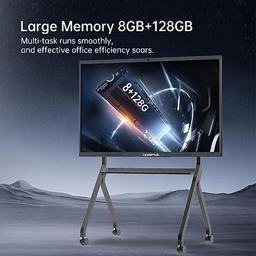 act: Интерактивная панель Leaderhub 86" - Диагональ 86" — крупный — 2