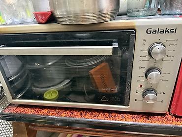Кухонные плиты и варочные поверхности: Galaksi elektrik mini soba - Stolüstü elektrik sobası, şüşə qapı və — 3