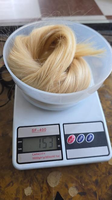 arı mumu qiyməti: Təbii açıq sarı (blond) insan saçı 350 azn almışam 190 satıram istfadə — 1