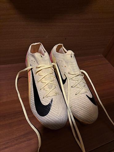 Kişi ayaqqabıları: Məhsul: Nike Zoom Mercurial kramponları Təsvir: - Rəng: açıq sarı/bej — 1