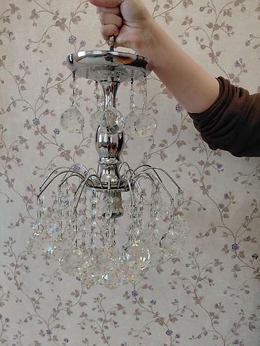 taxt ortukleri: Çılçıraq, 1 lampa, Metal — 7