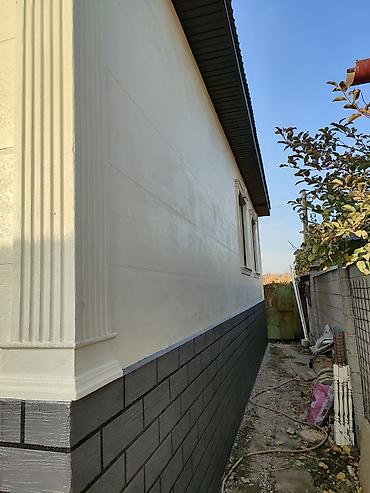 Фасадные работы: Делаем фасадные работы. краски, травертин, утепление, багеты. На любой — 3