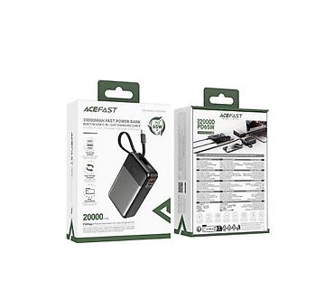 power case: 🔋 Power Bank ACEFAST M21 PD 65W — 20000mAh (Black) Мощный, быстрый — 6