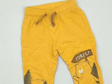 spodnie szerokie nogawki wysoki stan: Sweatpants, So cute, 1.5-2 years, 92, condition - Good