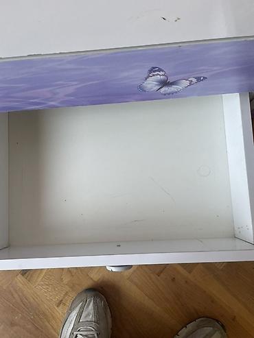 quba mebel: Uşaq çarpayısı – altı çekmecəli, ağ rəngdə - Çarpayı ölçüsü: standart — 3