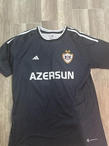 qarabağ newcastle: Futbolka, Adidas, rəng - Qara — 1