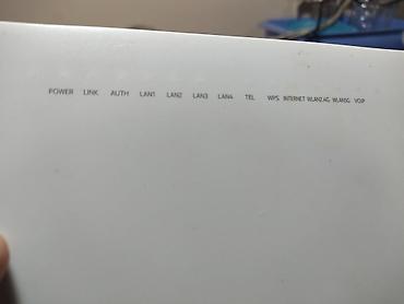 nokia gpon modem: Nokia G-1425G-B GPON ONT Wi‑Fi router Xüsusiyyətlər: - GPON ONT – — 4