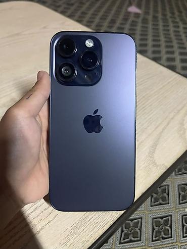 телефоны xiaomi redmi 10 с: IPhone 14 Pro, Б/у, 256 ГБ, Deep Purple, Коробка, 100 % — 1