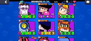 İT, komputerlər, əlaqə: Brawl Stars oyun hesabı Xüsusiyyətlər: - Kupa: 30,865 (ən yüksək — 7