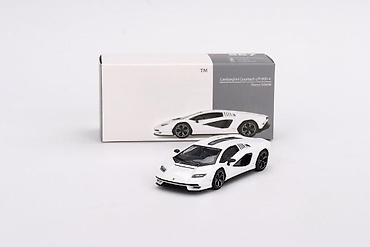 mikrofoni za pevanje: 🚀 Lamborghini Countach LPI 800-4 Bianco Siderale – MiniGT 1:64 MiniGT — 1