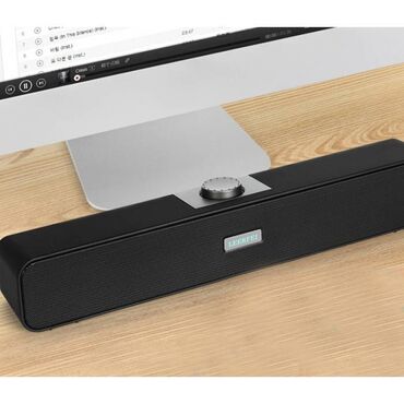 usb флешка в виде кредитной карты: Mini Soundbar 350BS Bluetooth 5.0 dəstəkli USB və AUX 3.5мм girişli