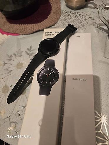 Продаются часы Galaxy Watch 4 Classic, с коробкой и со всеми