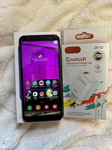 samsung galaxy note 6: Samsung Galaxy J6 Plus, rəng - Qara, Barmaq izi, Face ID — 1