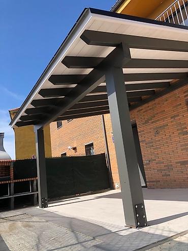 naves modelleri: Metal-karkaslı loft perqola və terrasa üst örtüyü – layihələndirmə və — 4