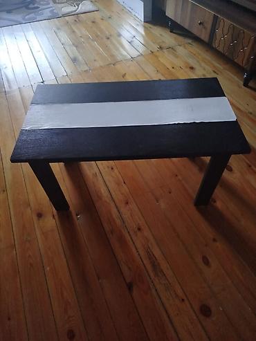Divan və masa dəstləri: Qara-ağ rəng çalarlarında yumşaq mebel dəsti - Komplekt: 3 yerlik — 3