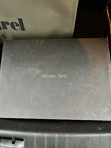iş botinkaları: Massimo Dutti kişi Chelsea çəkmələri - Material: 100% natural dəri — 1