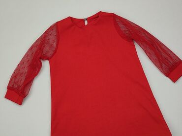 sukienki czerwone rozkloszowane: Sukienka, S, stan - Dobry