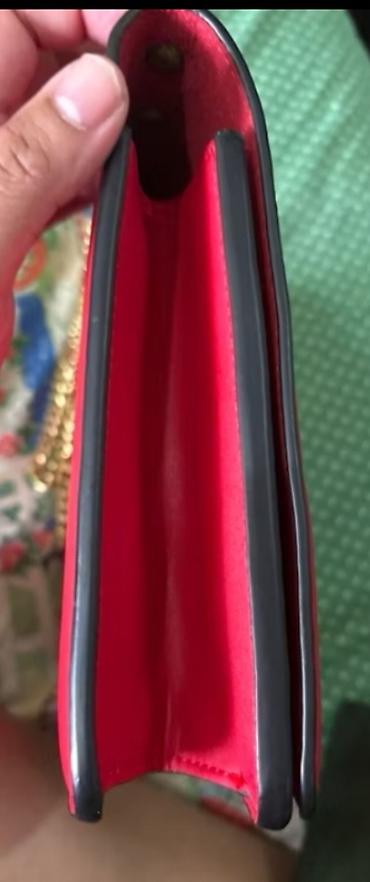 Torbe: Christin Dior J'adore kozna torba. J'ADIOR Shoulder Bag, crvena — 17