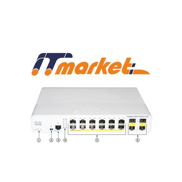 kabelsiz internet bakı: Cisco 2960 12 PoE Switch WS-C2960C-12PC-L qiymətə ədv daxi̇l deyi̇l !