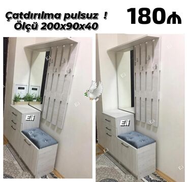 Divanlar: Yeni, Düz dolab, Dəhliz dolabı