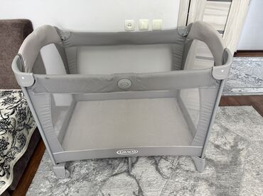Манежи-кровати: Манеж-кровать, Б/у, Складной — 5