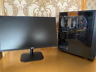 bloody: Gaming PC + 2E 165 Hz Monitor Satılır Kompüter: Intel Core i3-12100F — 1