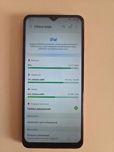samsung a12 irşad: Samsung Galaxy A12, 128 GB, rəng - Qırmızı, İki sim kartlı, Sensor, Barmaq izi — 5