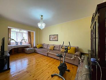 кв в мкр: 3 комнаты, 77 м², 12 мкр 105 серия, 1 этаж, Евроремонт — 1