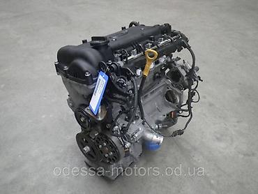 Автозапчасти: Бензиновый мотор Kia 2015 г., 1.6 л, Б/у — 6